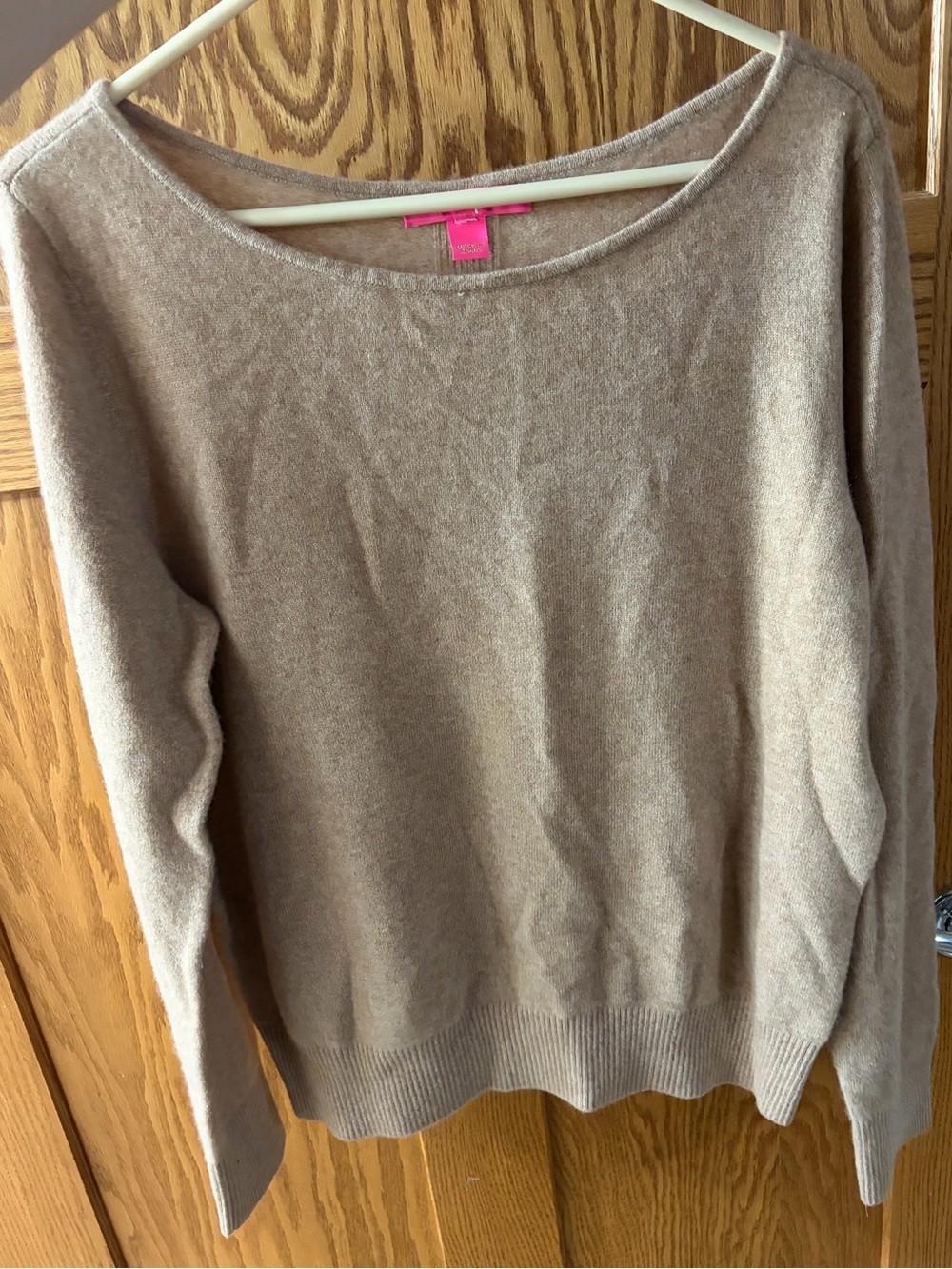 Lilly Pulitzer Neutral Taupe Crewneck Sweater